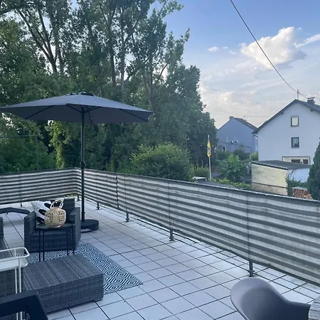 Ddhomes 4 Raum 7 Betten Mit Terrasse Naehe Am Rhein شقة أندرناخ